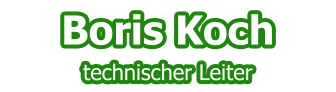Boris Koch technischer Leiter